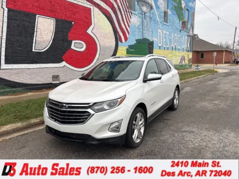 White 2018 Chevrolet Equinox Premier for sale in Des Arc, AR