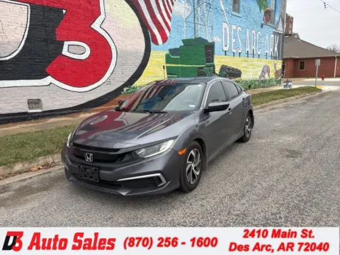 Gray 2020 Honda Civic LX for sale in Des Arc, AR