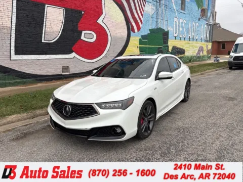 White 2018 Acura TLX 3.5L V6 for sale in Des Arc, AR