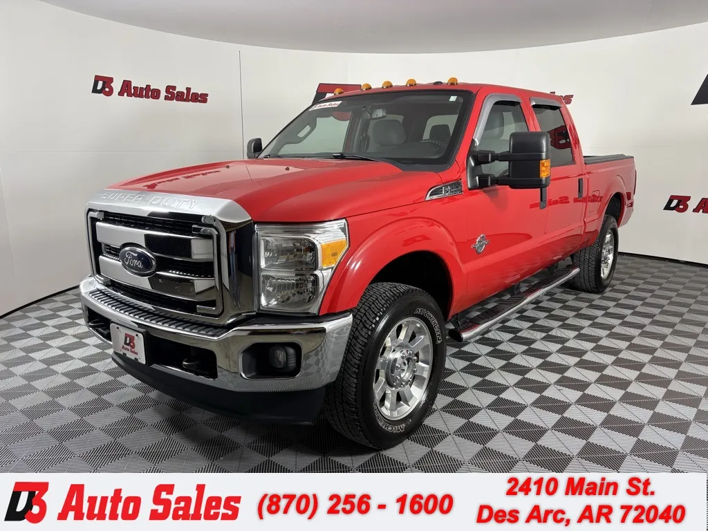 Red 2016 Ford F-250SD XLT for sale in Des Arc, AR