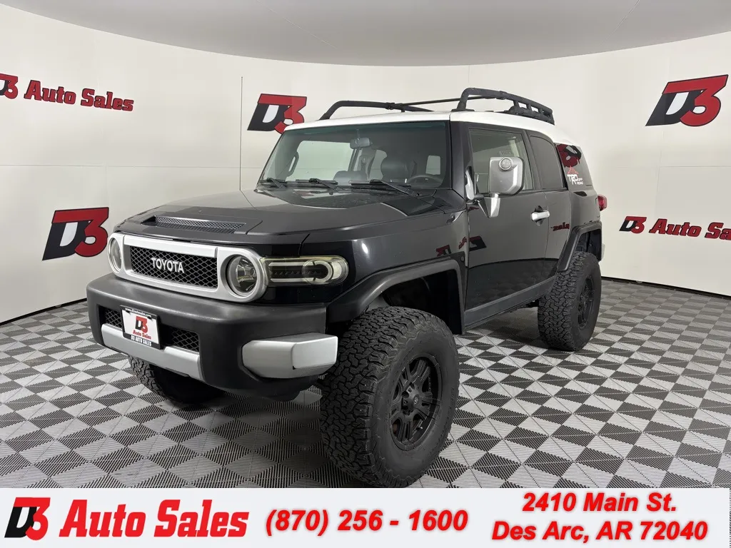 Black 2008 Toyota FJ Cruiser for sale in Des Arc, AR