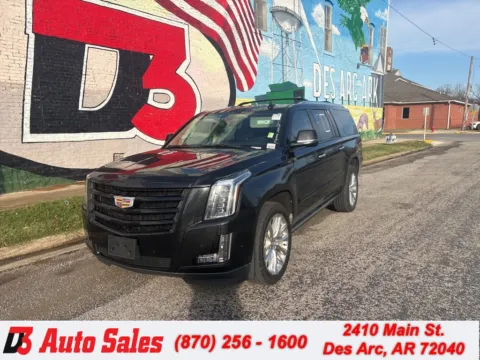 Black 2020 Cadillac Escalade ESV Premium for sale in Des Arc, AR