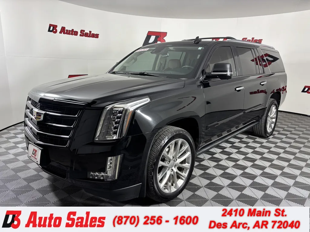 Black 2020 Cadillac Escalade ESV Premium for sale in Des Arc, AR