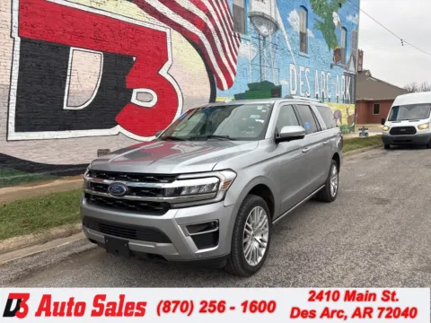 Silver 2024 Ford Expedition Max Limited for sale in Des Arc, AR