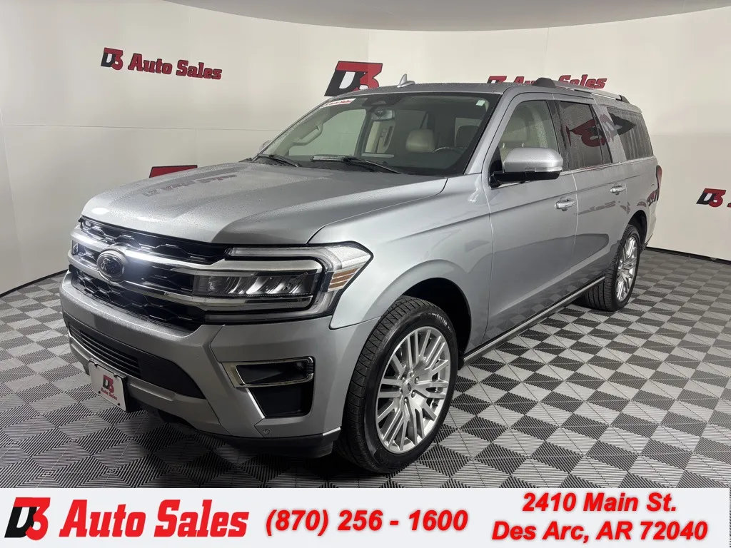 Silver 2024 Ford Expedition Max Limited for sale in Des Arc, AR