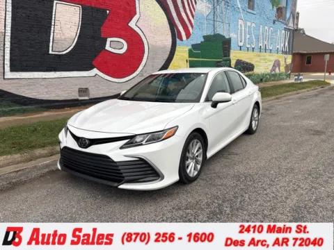 Green 2022 Toyota Camry LE for sale in Des Arc, AR