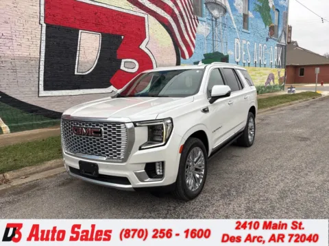 White 2021 GMC Yukon Denali for sale in Des Arc, AR