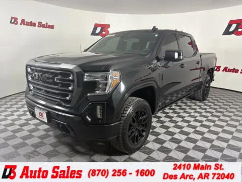 Black 2021 GMC Sierra 1500 AT4 for sale in Des Arc, AR