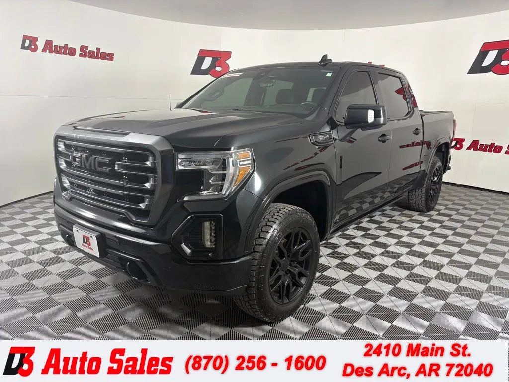 Black 2021 GMC Sierra 1500 AT4 for sale in Des Arc, AR