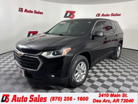 Black 2020 Chevrolet Traverse LS for sale in Des Arc, AR