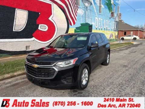 Black 2020 Chevrolet Traverse LS for sale in Des Arc, AR
