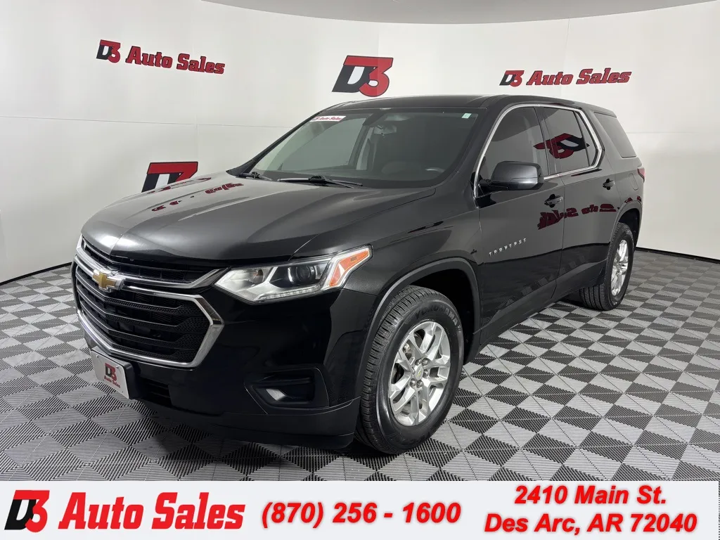 Black 2020 Chevrolet Traverse LS for sale in Des Arc, AR
