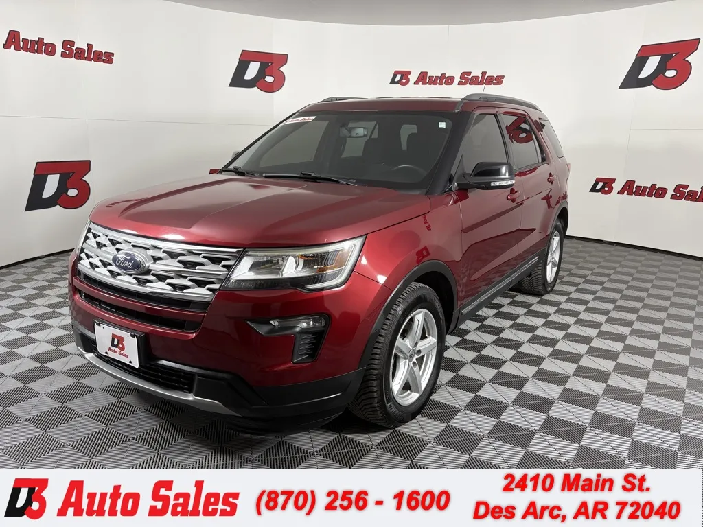 Red 2018 Ford Explorer XLT for sale in Des Arc, AR