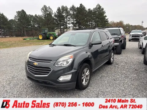 Gray 2017 Chevrolet Equinox LT for sale in Des Arc, AR