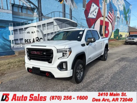 White 2021 GMC Sierra 1500 AT4 for sale in Des Arc, AR