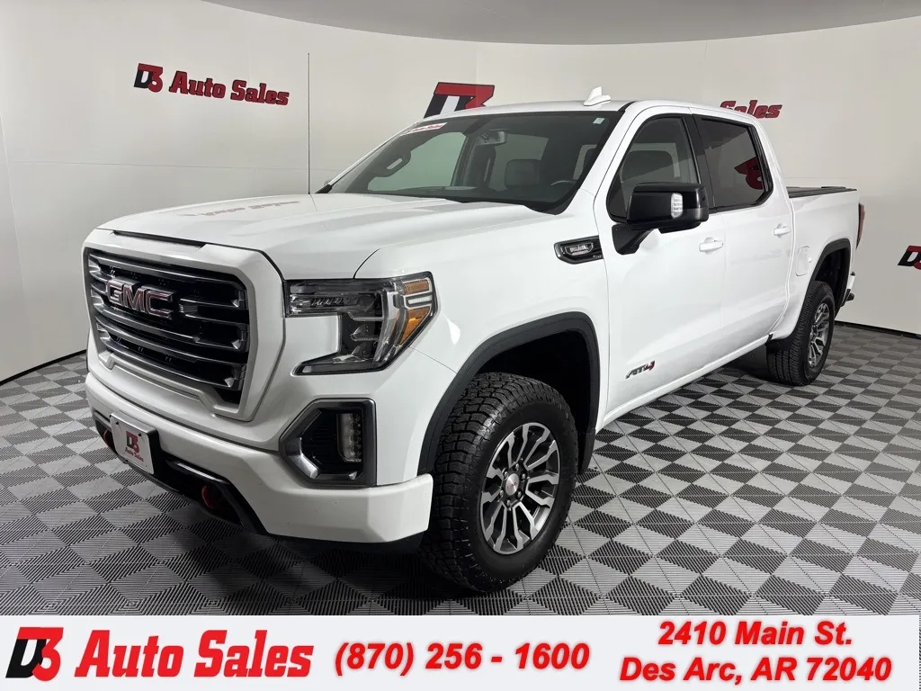 White 2021 GMC Sierra 1500 AT4 for sale in Des Arc, AR
