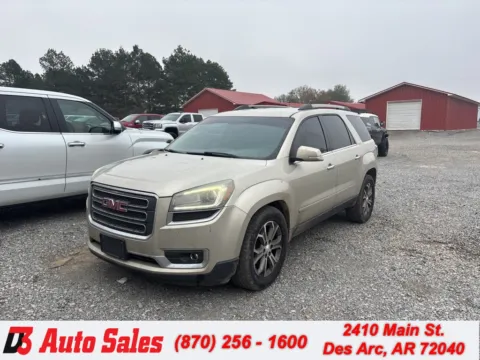 Silver 2014 GMC Acadia SLT-2 for sale in Des Arc, AR