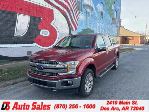 Red 2019 Ford F-150 Lariat for sale in Des Arc, AR