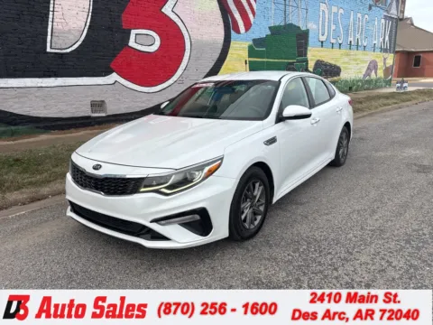 White 2019 Kia Optima LX for sale in Des Arc, AR