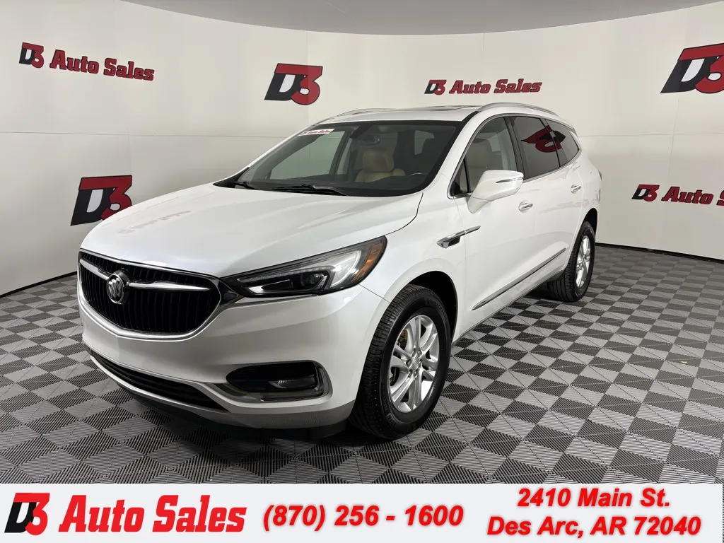 White 2018 Buick Enclave Essence for sale in Des Arc, AR