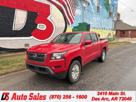 Red 2022 Nissan Frontier SV for sale in Des Arc, AR