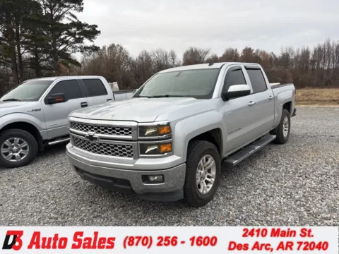 Silver 2014 Chevrolet Silverado 1500 LT for sale in Des Arc, AR