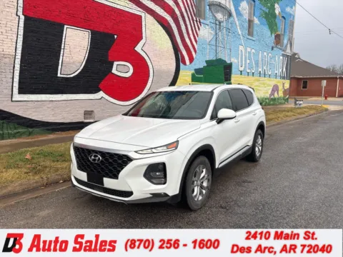 White 2020 Hyundai Santa Fe SEL for sale in Des Arc, AR