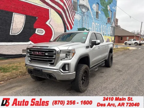 Silver 2019 GMC Sierra 1500 SLT for sale in Des Arc, AR