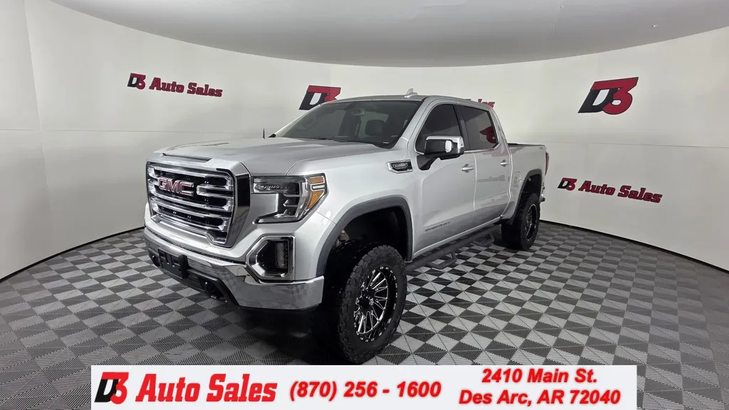 Silver 2019 GMC Sierra 1500 SLT for sale in Des Arc, AR