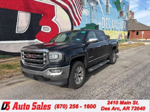 Black 2018 GMC Sierra 1500 SLT for sale in Des Arc, AR