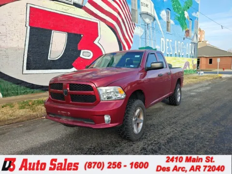 Red 2014 Ram 1500 Express for sale in Des Arc, AR