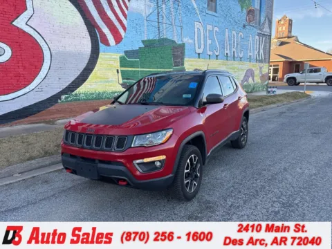 Red 2019 Jeep Compass Trailhawk for sale in Des Arc, AR