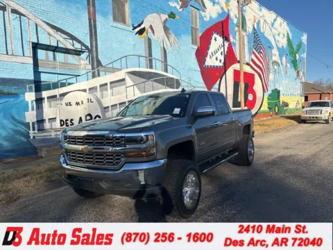 Gray 2017 Chevrolet Silverado 1500 LT for sale in Des Arc, AR