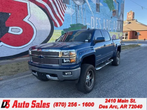 Blue 2015 Chevrolet Silverado 1500 LT for sale in Des Arc, AR