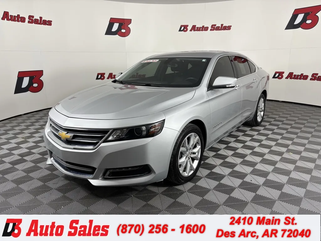 Silver 2019 Chevrolet Impala LT for sale in Des Arc, AR