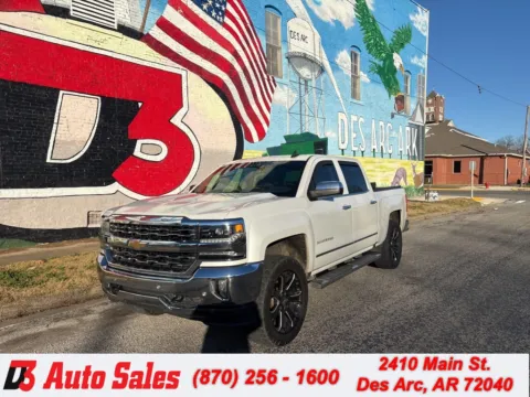 White 2018 Chevrolet Silverado 1500 LTZ for sale in Des Arc, AR