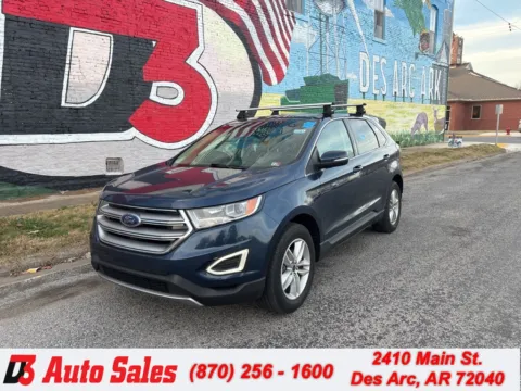 Blue 2017 Ford Edge SEL for sale in Des Arc, AR