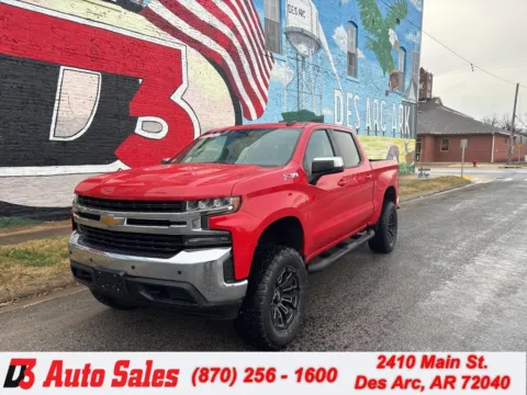 Red 2019 Chevrolet Silverado 1500 LT for sale in Des Arc, AR