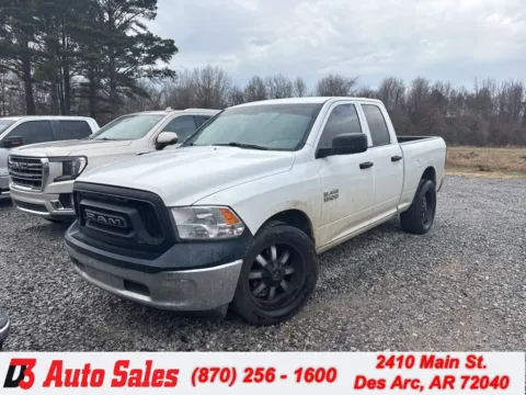 White 2018 Ram 1500 Tradesman for sale in Des Arc, AR