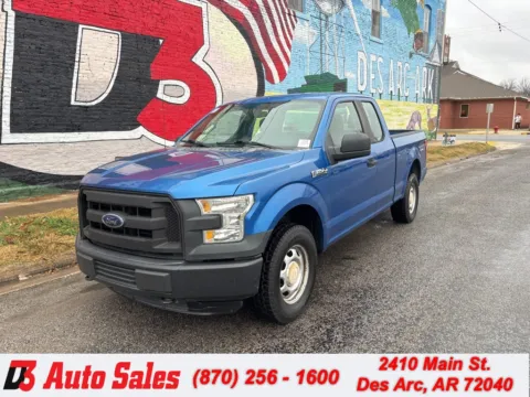 Blue 2015 Ford F-150 XL for sale in Des Arc, AR