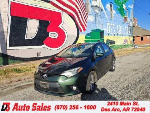 Green 2014 Toyota Corolla L for sale in Des Arc, AR