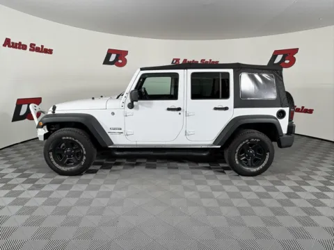 Another view of 2018 Jeep Wrangler JK Unlimited Sport for sale in Des Arc, AR at D3 Auto Sales - Des Arc, AR