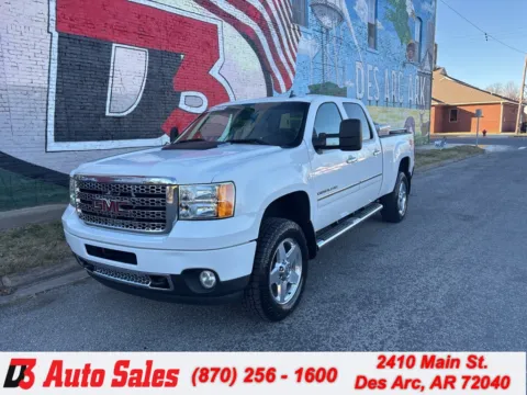 White 2013 GMC Sierra 2500HD Denali for sale in Des Arc, AR