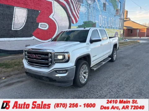 White 2018 GMC Sierra 1500 SLT for sale in Des Arc, AR