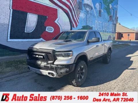 Silver 2019 Ram 1500 Rebel for sale in Des Arc, AR