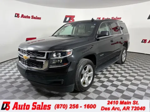 Black 2018 Chevrolet Tahoe LT for sale in Des Arc, AR