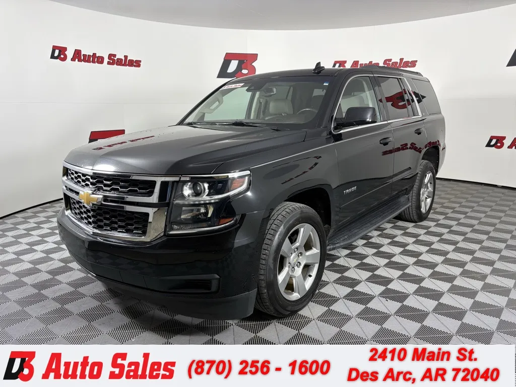 Black 2018 Chevrolet Tahoe LT for sale in Des Arc, AR