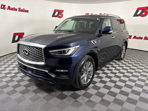 Photos of 2020 INFINITI QX80 LUXE for sale in Des Arc, AR at D3 Auto Sales - Des Arc, AR
