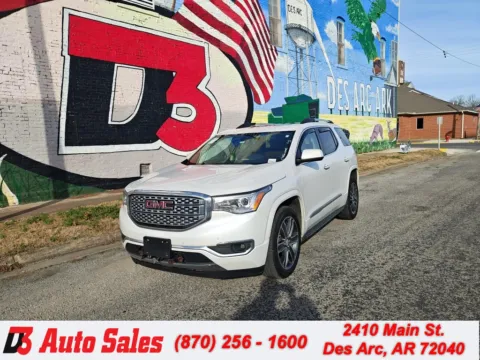 White 2019 GMC Acadia Denali for sale in Des Arc, AR
