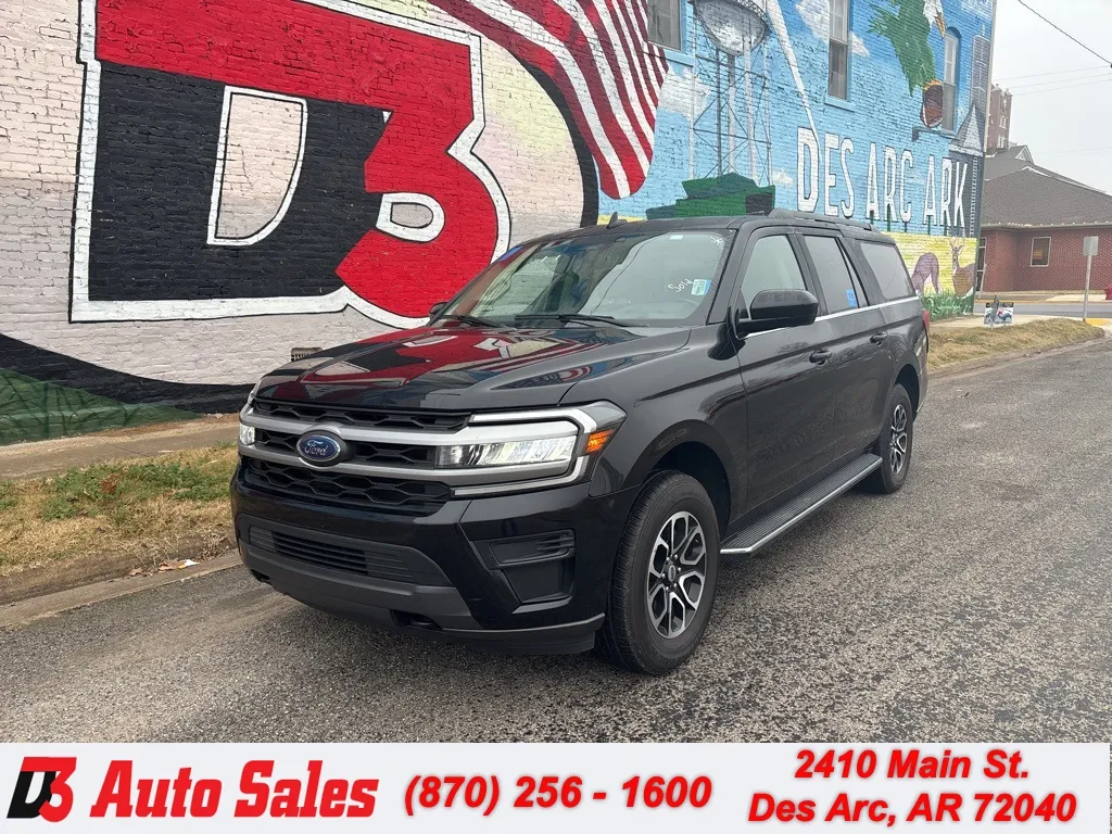Black 2023 Ford Expedition Max XLT for sale in Des Arc, AR